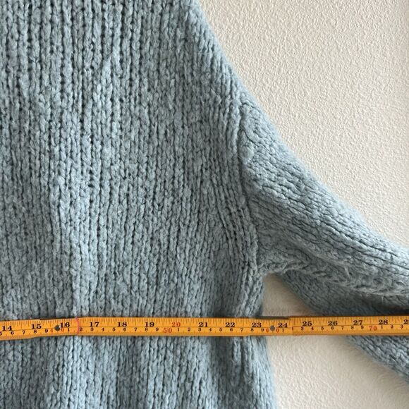 Aldomartins Anthropologie Chunky Sweater Cardigan Wool Mohair Blend Size XS - Picture 6 of 6